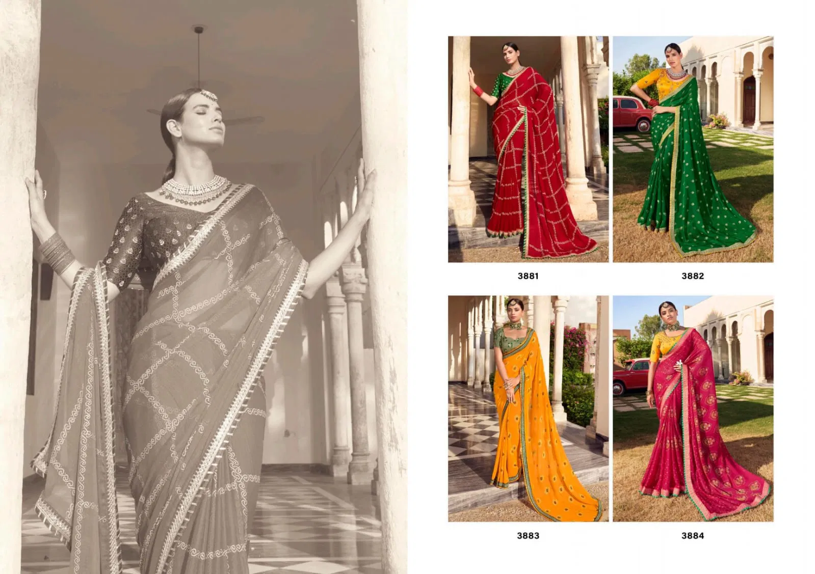 TANVI Festive Wear Designer Heavy Latest Saree Collection